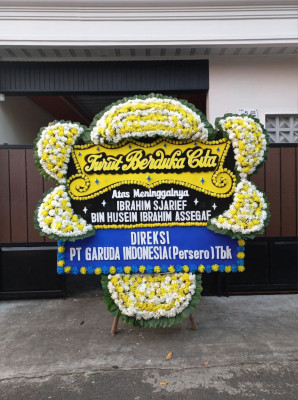 Papan Bunga Duka di Sungai Putri