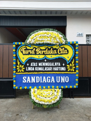 Papan Bunga Duka di Sungai Putri